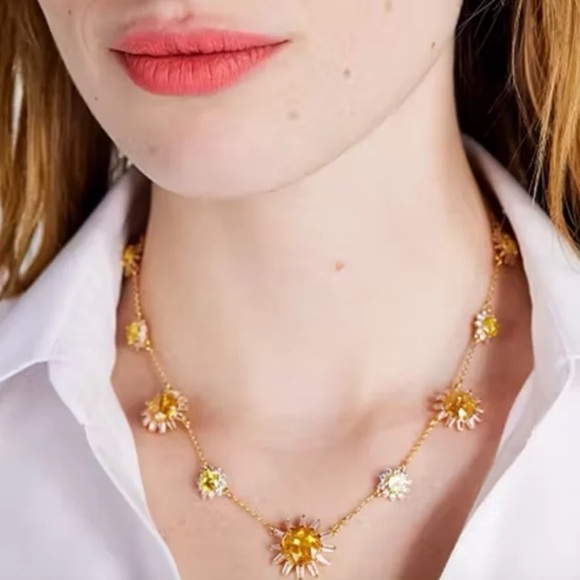 $148 Kate Spade Sunny Scatter Necklace - Picture 3 of 6